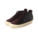 アルシュ arche 【訳あり新品】HILACK ミドル・ハイカットスニーカー (NUBUCK/HOPI) (ブラック/ワインカラー) (OTHELO/NOIR...