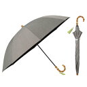【Wpc.公式】最強の日傘 UVO(ウーボ) 長傘 60cm 大きい 完全遮光 遮熱 UVカット100% 晴雨兼用 レディース 長傘 無地タッセル(グレー)