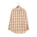 ユナイテッド カラーズ オブ ベネトン UNITED COLORS OF BENETTON. 長袖コットンチェックシャツ・ブラウス (925)(4)