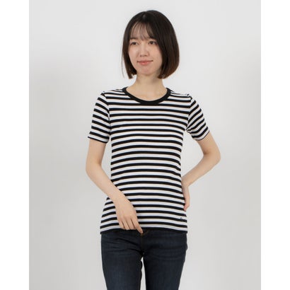 ユナイテッド カラーズ オブ ベネトン UNITED COLORS OF BENETTON. ブランドロゴ刺繍入り先染めクルー..