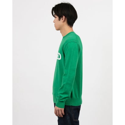 ユナイテッド カラーズ オブ ベネトン UNITED COLORS OF BENETTON. フロントロゴクルーネックコットンニット・セーター （921）