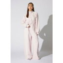 フロントZIPサイドラインロンパース L/PNK1