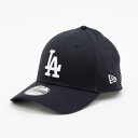 ニューエラ NEW ERA ニューエラ キャップ 帽子 39THIRTY サーティーナインサーティー 3930 ヤンキース ドジャース ベースボールキャップ ストレッチフィット MLB ドジャース ネイビー (LAネイビ