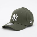 ニューエラ NEW ERA ニューエラ キャップ 帽子 39THIRTY サーティーナインサーティー 3930 ヤンキース ドジャース ベースボールキャップ ストレッチフィット MLB ヤンキース オリーブ (NYオリー