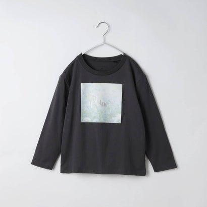 ザ ショップ ティーケー (キッズ) THE SHOP TK(Kids) 【120-150】ロゴプリントアソートTEE (チャコールグレー(114))