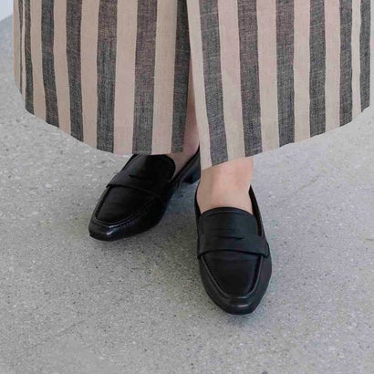 モード エ ジャコモ MODE ET JACOMO きれいめコインローファー （ブラック）