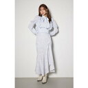 レースアップマーメイドスコートショートパンツ BLU