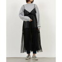 アルシーヴ archives SHEER CAMI×LOGO T-SHIRT (GRY)
