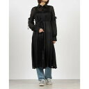 アルシーヴ archives リボンスリーブギャザーシャツワンピース (BLK)