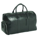 シーカー SEEKER オイルレザー サイドポケットボストン (グリーン)