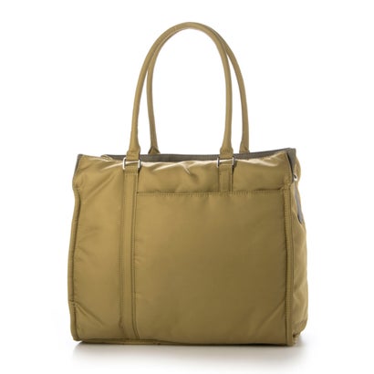 【ムック本掲載】イザック Y'SACCS ツイルナイロン スクエアトート Mサイズ （ベージュ）