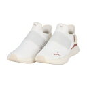 プーマ PUMA プーマ PUMA SOFTRIDE ハーモニー EASE IN GL W レディース 靴 シューズ スニーカー ランニング ウォーキング 軽量 スリッポン クッ (PUMAWHITE-ROSEGOLD)(4)