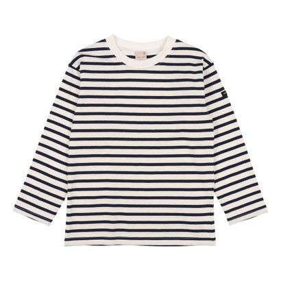 プティマイン petit main 【GOODPRICE】ボーダー長袖Tシャツ （コン）