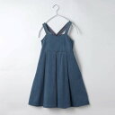 ザ ショップ ティーケー (キッズ) THE SHOP TK(Kids) 【110ー150】タックジャンスカ (ブルー(092))