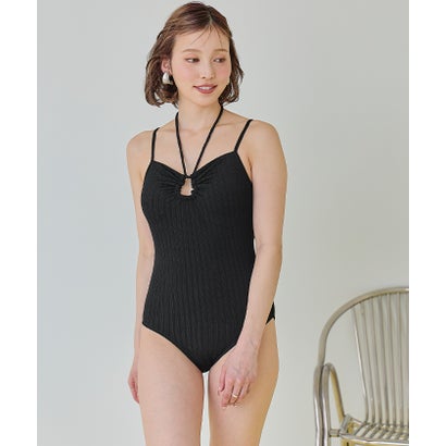 シードレス SEA DRESS フロントホールデザインワンピース/水着 【返品不可商品】 (ブラック) シードレス SEA DRESS フロントホールデザインワンピース/水着 【返品不可商品】 (ブラック)