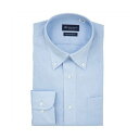 トーキョーシャツ TOKYO SHIRTS 【超形態安定】 ボタンダウン 長袖 形態安定 ワイシャツ (ブルー)