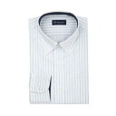 トーキョーシャツ TOKYO SHIRTS ボタンダウン 長袖 形態安定 ワイシャツ (ブルー)