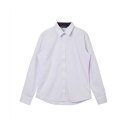 トーキョーシャツ TOKYO SHIRTS 【透け防止】 レギュラー 長袖 形態安定 レディースシャツ (ラベンダー)