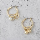 ザ ショップ ティーケー (ウィメン) THE SHOP TK(Women) 2WAYループパール調ピアス (ゴールド(007))