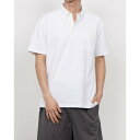 ニューバランス New Balance メンズ 半袖ポロシャツ シューパッチポロ_ AMT55120 (ホワイト)