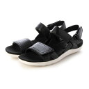 ロックポート ROCKPORT TWZ TESSIA/トゥルーウォークゼロ テシア スポーツサンダル (ブラック)