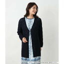 レリアン Leilian カーディガン (ネイビー)