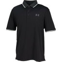 アンダーアーマー UNDER ARMOUR アンダーアーマー UNDER ARMOUR ゴルフ UA プレーオフ 3.0 リブ ポロ 1388156 (001 BLACK/WHITE/CASTLEROCK)(4)