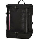 コンバース CONVERSE コンバース CONVERSE スクールリュック C2503012 (1900PG ブラック×ピンク)(4)