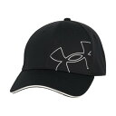 アンダーアーマー UNDER ARMOUR アンダーアーマー UNDER ARMOUR ゴルフ UA DRIVE LOGO ADJUSTABLE CAP UA ドライブ ロゴ アジャスタブル キャップ (001 BLACK/WHITE)