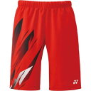 ヨネックス YONEX ヨネックス YONEX テニス メンズニットハーフパンツ フィットスタイル 15222 (496 サンセットレッド)