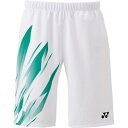 ヨネックス YONEX ヨネックス YONEX テニス メンズニットハーフパンツ フィットスタイル 15222 (011 ホワイト)