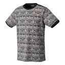 ヨネックス YONEX ヨネックス YONEX テニス ユニゲームシャツ フィットスタイル 10682 (007 ブラック)