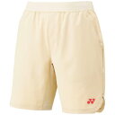 ヨネックス YONEX ヨネックス YONEX テニス ユニハーフパンツ 15194 (456 アイスベージュ)