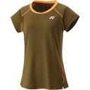 ヨネックス YONEX ヨネックス YONEX テニス ウィメンズゲームシャツ 20839 (679 オイルブラウン)