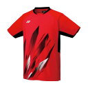 ヨネックス YONEX ヨネックス YONEX テニス メンズゲームシャツ フィットスタイル 10668 (496 サンセットレッド)