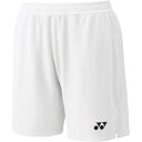 ヨネックス YONEX ヨネックス YONEX テニス メンズニットハーフパンツ 15202 (011 ホワイト)