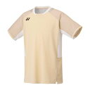 ヨネックス YONEX ヨネックス YONEX テニス メンズゲームシャツ 10633 (456 アイスベージュ)