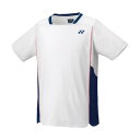 ヨネックス YONEX ヨネックス YONEX テニス ユニゲームシャツ 10627 (011 ホワイト)(4)