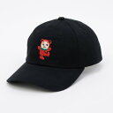 ホームゲーム HOMEGAME HOMEGAME - BABY DAD CAP BEAR BLACK/RED【HG241419】 (BLACK/RED)