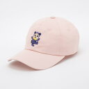 ホームゲーム HOMEGAME HOMEGAME - BABY DAD CAP BEAR PINK/PURPLE【HG241419】 (PINK/PURPLE)