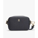 トミー ヒルフィガー TOMMY HILFIGER モノグラムロゴカメラバッグ (ネイビー)