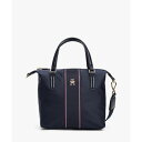 トミー ヒルフィガー TOMMY HILFIGER POPPY SMALL TOTE CORP (ネイビー)