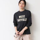 デッサン Dessin 【ユニセックス】ロゴロングスリーブTシャツ (ネイビー(094))