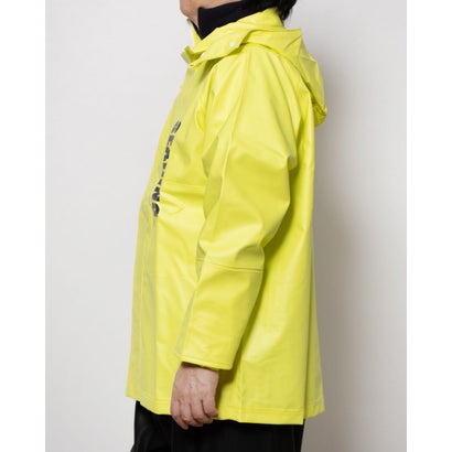 シーキング SEAKING SEAKING シーキング 業務用 カッパ ジャンパー フード取り外し 続きフード 2種 PCV レインジャケット （イエロー（フード一体型））