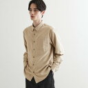 ティーケー タケオ キクチ tk.TAKEO KIKUCHI ナイロンスエードライクシャツ (ベージュ(052))