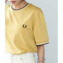 フレッドペリー FRED PERRY 【正規品】フレッドペリー FRED PERRY TWIN TIPPED T-SHIRT M1588 Tシャツ 半袖 カットソー (イエロー)