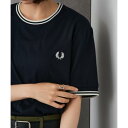 フレッドペリー FRED PERRY 【正規品】フレッドペリー FRED PERRY TWIN TIPPED T-SHIRT M1588 Tシャツ 半袖 カットソー (ネイビー)