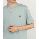 フレッドペリー FRED PERRY 【正規品】フレッドペリー FRED PERRY RINGER T-SHIRT M3519 Tシャツ 半袖 カットソー (グレイッシュブルー)