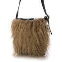 ベスジョーヤ VESGIOIA チベットラムショルダーBAG (キャメル)
