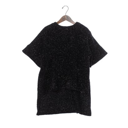 セオドリックディ THEODORIC.dy Lame Yarn Tunic Knit (BLACK)